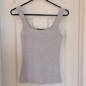 WHBM Wmns light gray tank. Size XXS